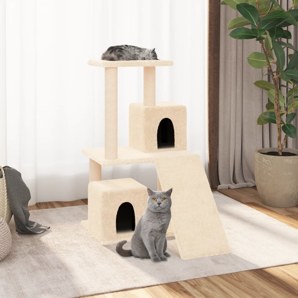 Albero Per Gatti Con Tiragraffi In Sisal 82 Cm