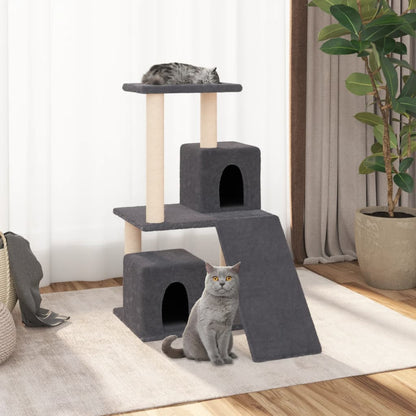 Albero Per Gatti Con Tiragraffi In Sisal 82 Cm