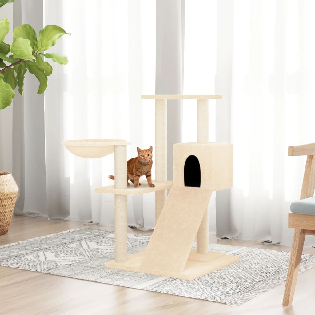 Albero Per Gatti Con Tiragraffi In Sisal 82 Cm