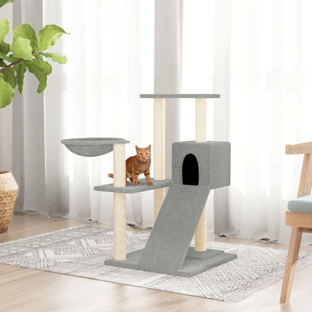 Albero Per Gatti Con Tiragraffi In Sisal 82 Cm
