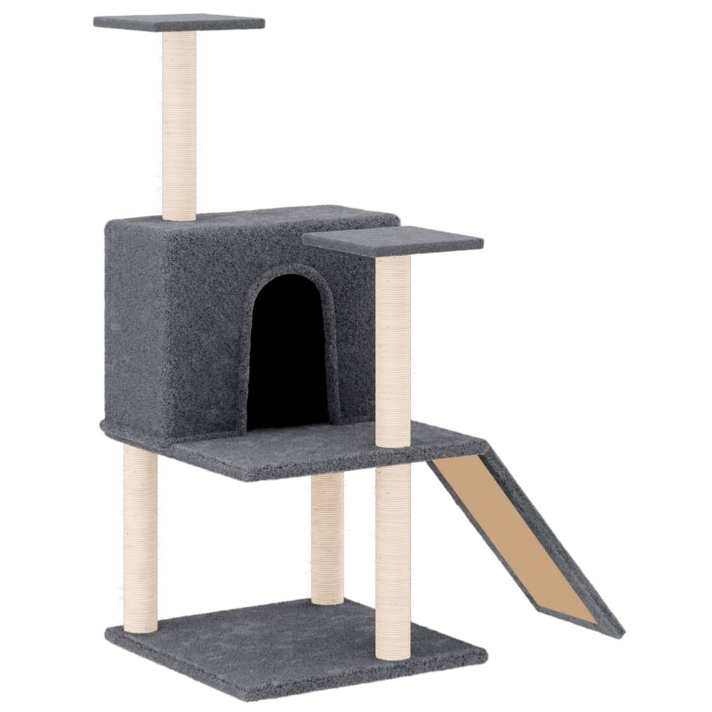 Albero Per Gatti Con Tiragraffi In Sisal 109 Cm
