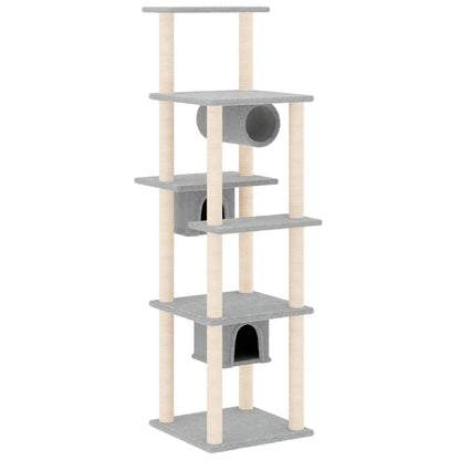 Albero Per Gatti Con Tiragraffi In Sisal 169 Cm
