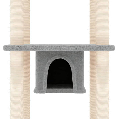Albero Per Gatti Con Tiragraffi In Sisal 169 Cm