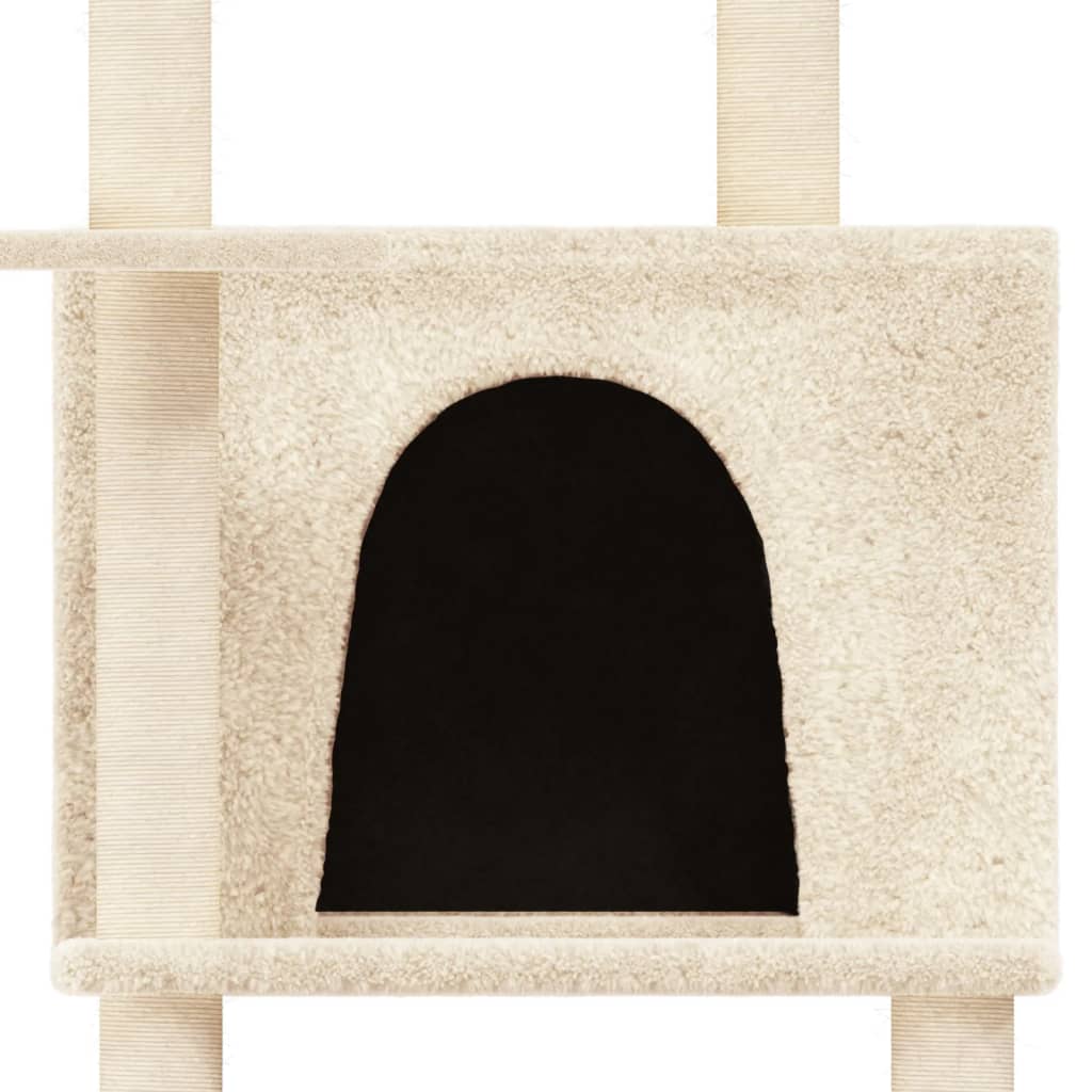 Albero Per Gatti Con Tiragraffi In Sisal 166 Cm