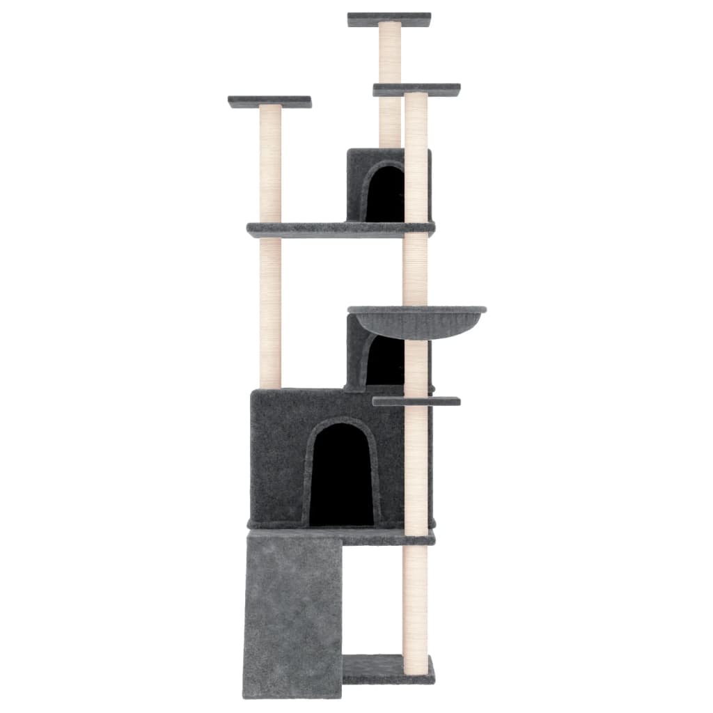 Albero Per Gatti Con Tiragraffi In Sisal 175 Cm