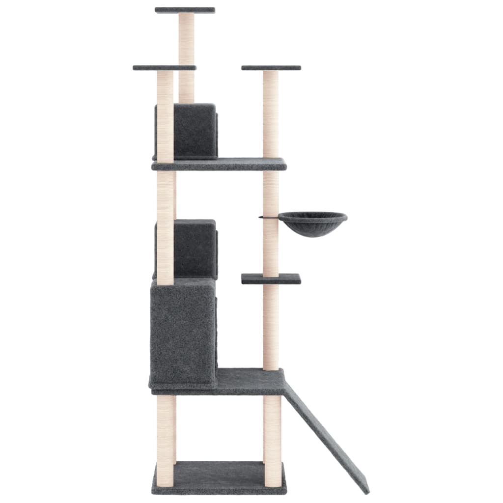 Albero Per Gatti Con Tiragraffi In Sisal 175 Cm