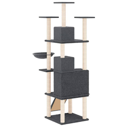 Albero Per Gatti Con Tiragraffi In Sisal 175 Cm