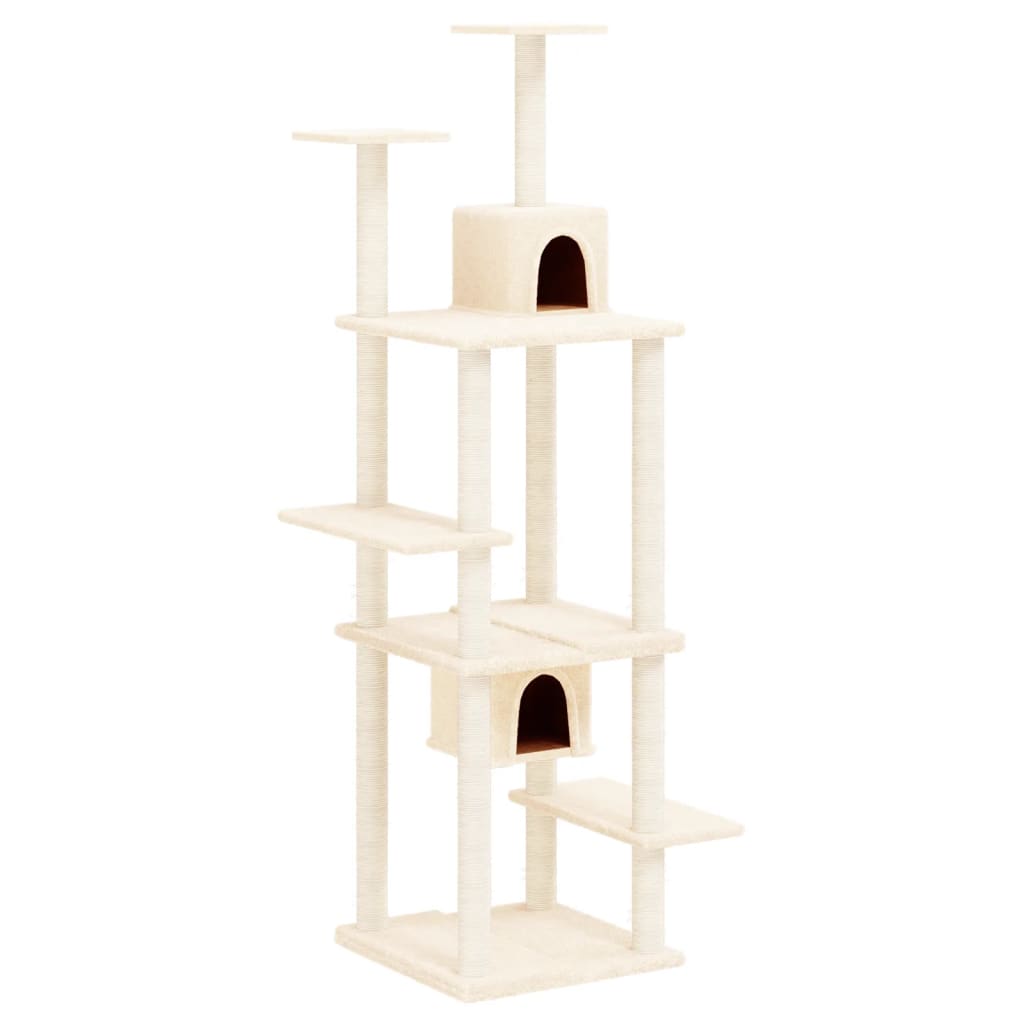 Albero Per Gatti Con Tiragraffi In Sisal 176 Cm