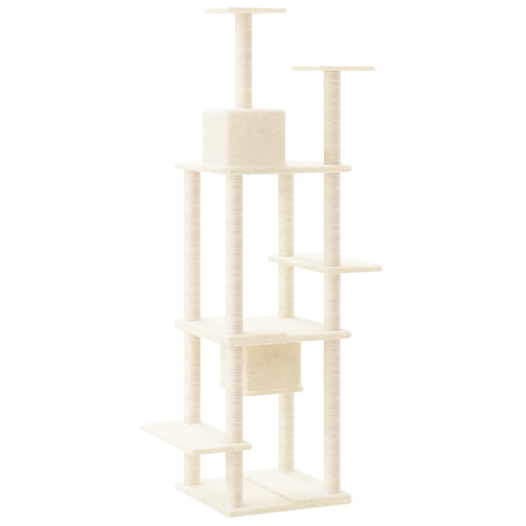 Albero Per Gatti Con Tiragraffi In Sisal 176 Cm