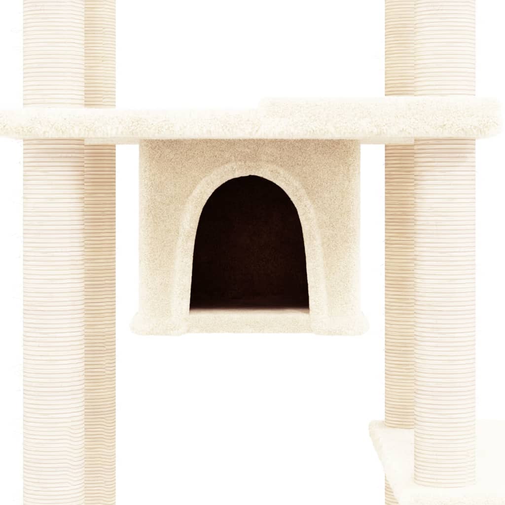 Albero Per Gatti Con Tiragraffi In Sisal 176 Cm
