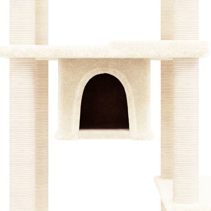 Albero Per Gatti Con Tiragraffi In Sisal 176 Cm