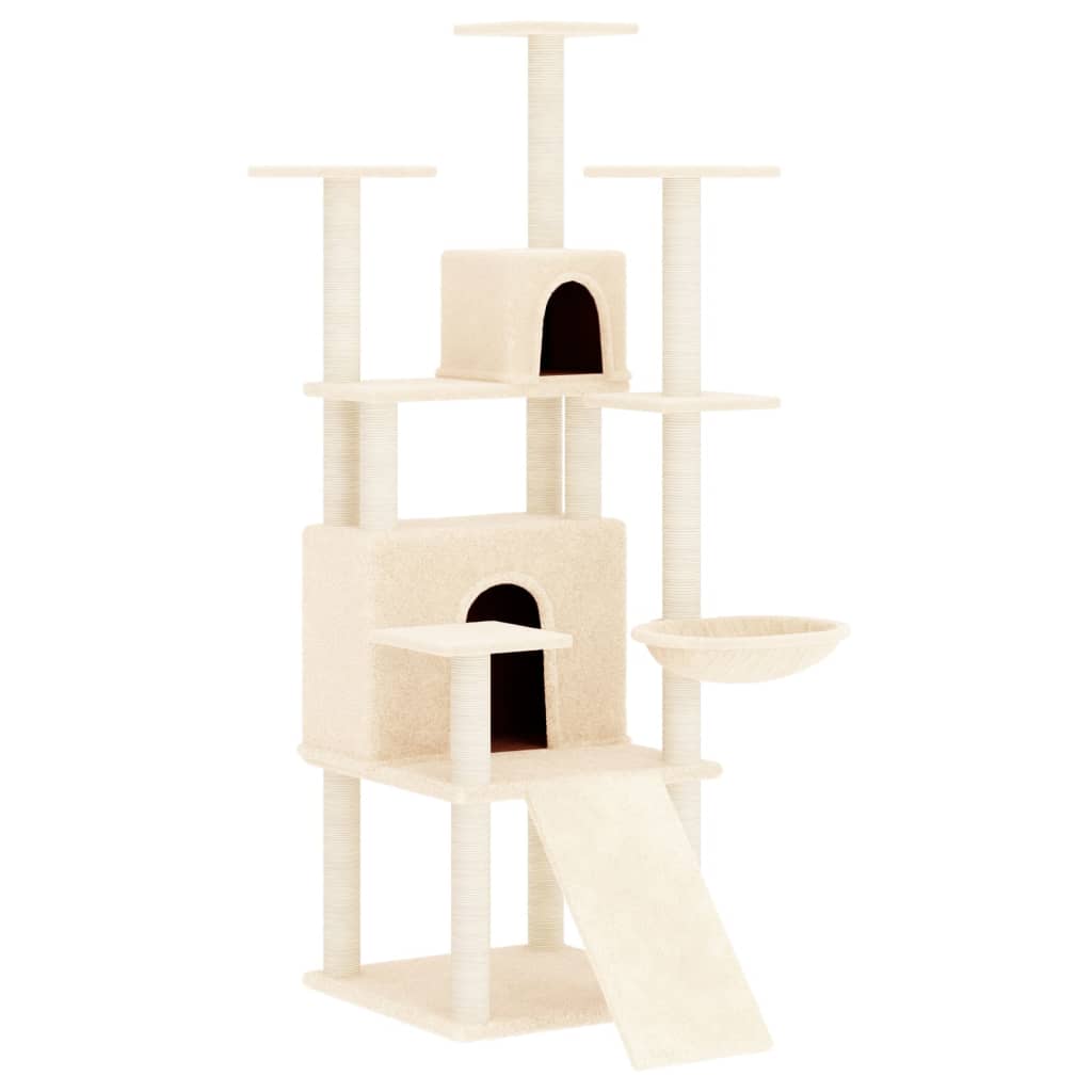 Albero Per Gatti Con Tiragraffi In Sisal 154 Cm