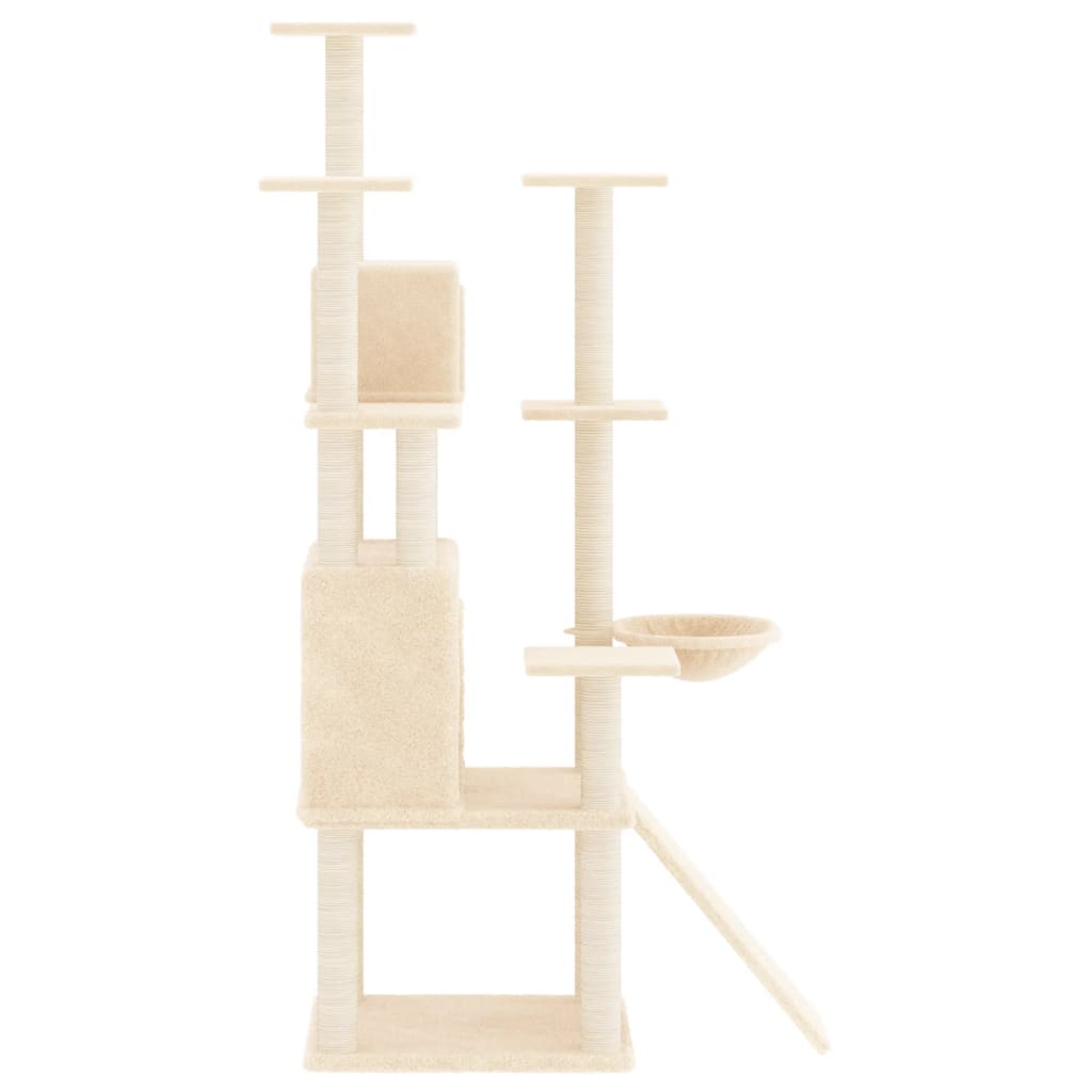 Albero Per Gatti Con Tiragraffi In Sisal 154 Cm