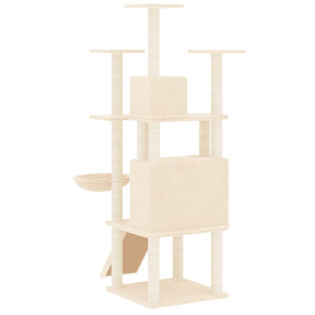 Albero Per Gatti Con Tiragraffi In Sisal 154 Cm
