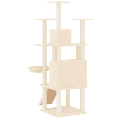 Albero Per Gatti Con Tiragraffi In Sisal 154 Cm