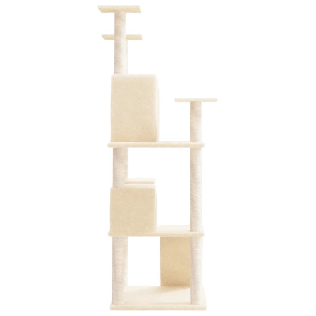 Albero Per Gatti Con Tiragraffi In Sisal 153 Cm