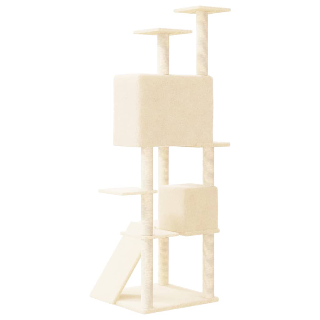 Albero Per Gatti Con Tiragraffi In Sisal 153 Cm
