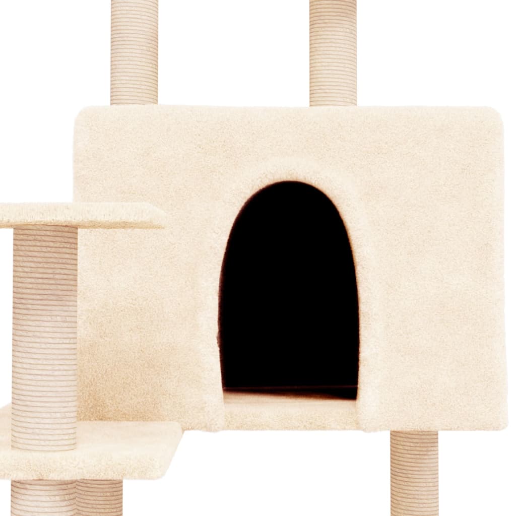Albero Per Gatti Con Tiragraffi In Sisal 153 Cm