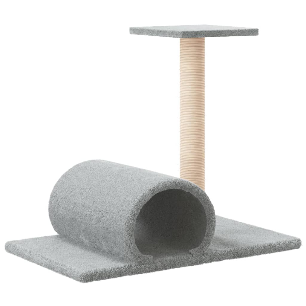 Palo Tiragraffi Per Gatti Con Tunnel 60X34,5X50Cm