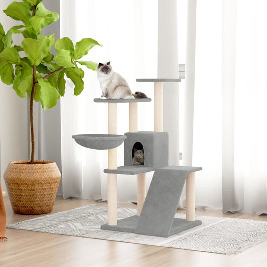 Albero Per Gatti Con Tiragraffi In Sisal 94 Cm
