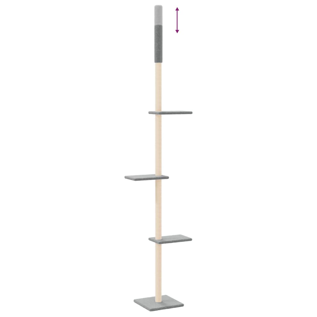 Albero Per Gatti Pavimento Soffitto 267,5-297,5Cm