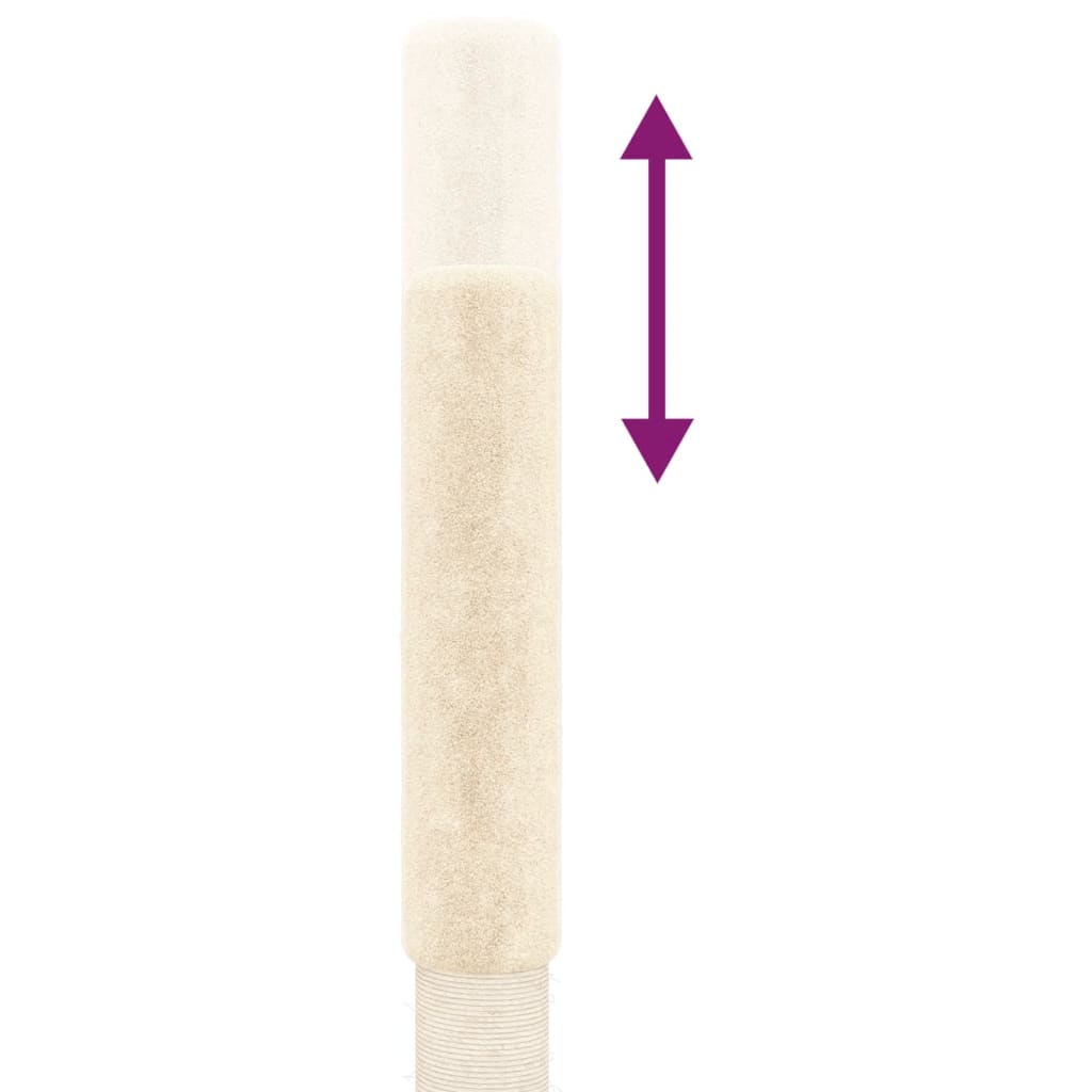 Albero Per Gatti Da Pavimento A Soffitto 263,5-289,5 Cm