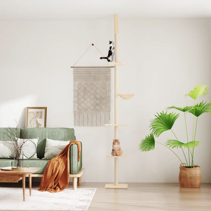 Albero Per Gatti Da Pavimento A Soffitto 263,5-289,5 Cm