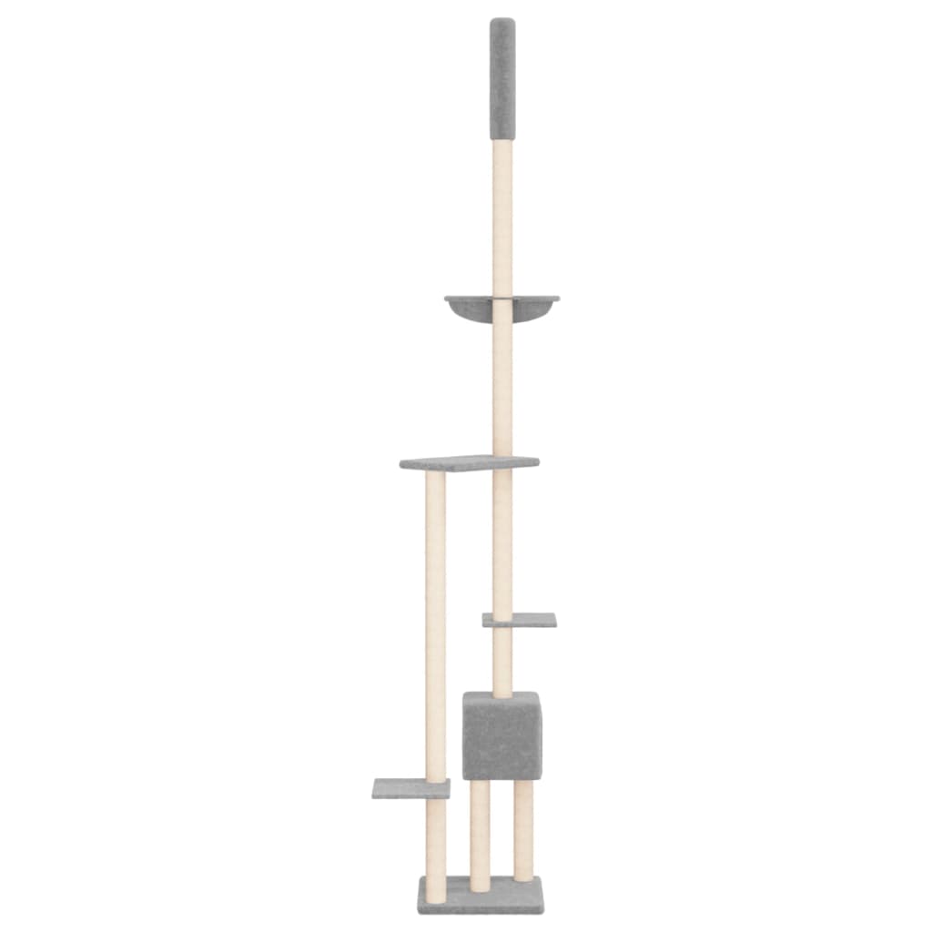 Albero Per Gatti Pavimento Soffitto 258,5-284,5Cm