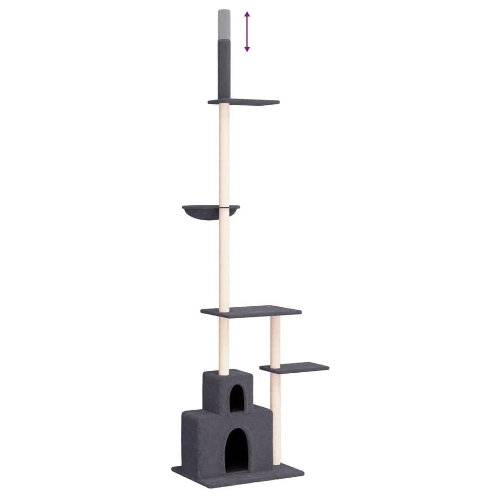 Albero Per Gatti Pavimento Soffitto 250,5-276,5 Cm