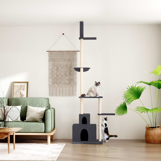 Albero Per Gatti Pavimento Soffitto 250,5-276,5 Cm