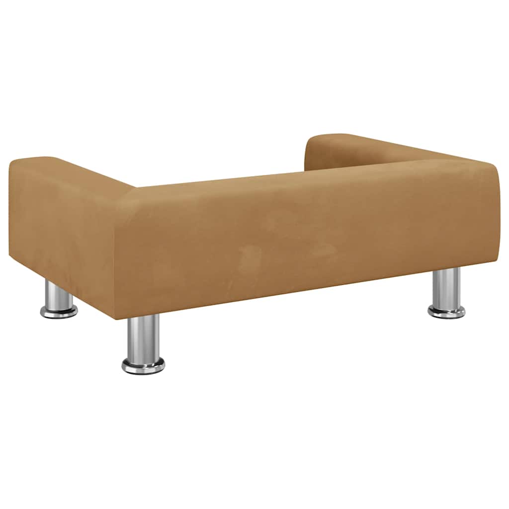 Lettino Per Cani 70X45X26,5 Cm In Velluto
