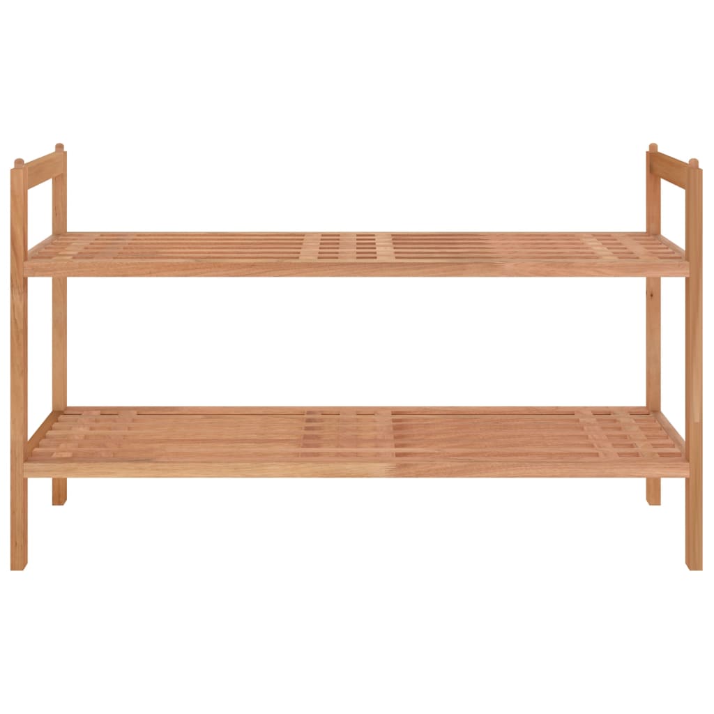 Scarpiera 69X27X41 Cm In Legno Massello Di Noce