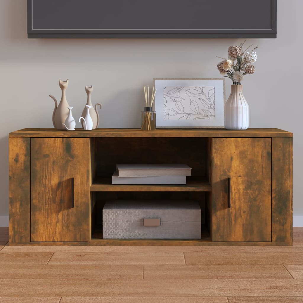 Mobile Porta Tv 100X35X40 Cm In Legno Multistrato