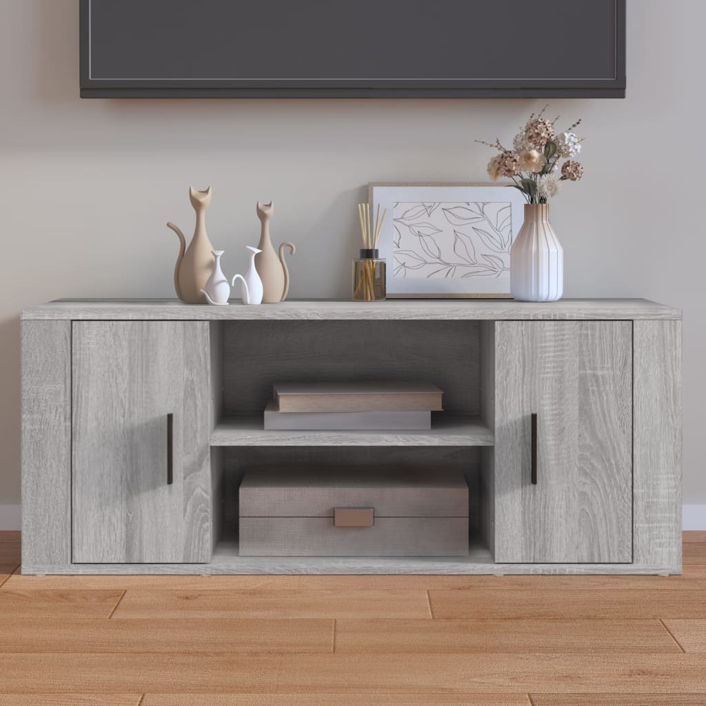 Mobile Porta Tv 100X35X40 Cm In Legno Multistrato