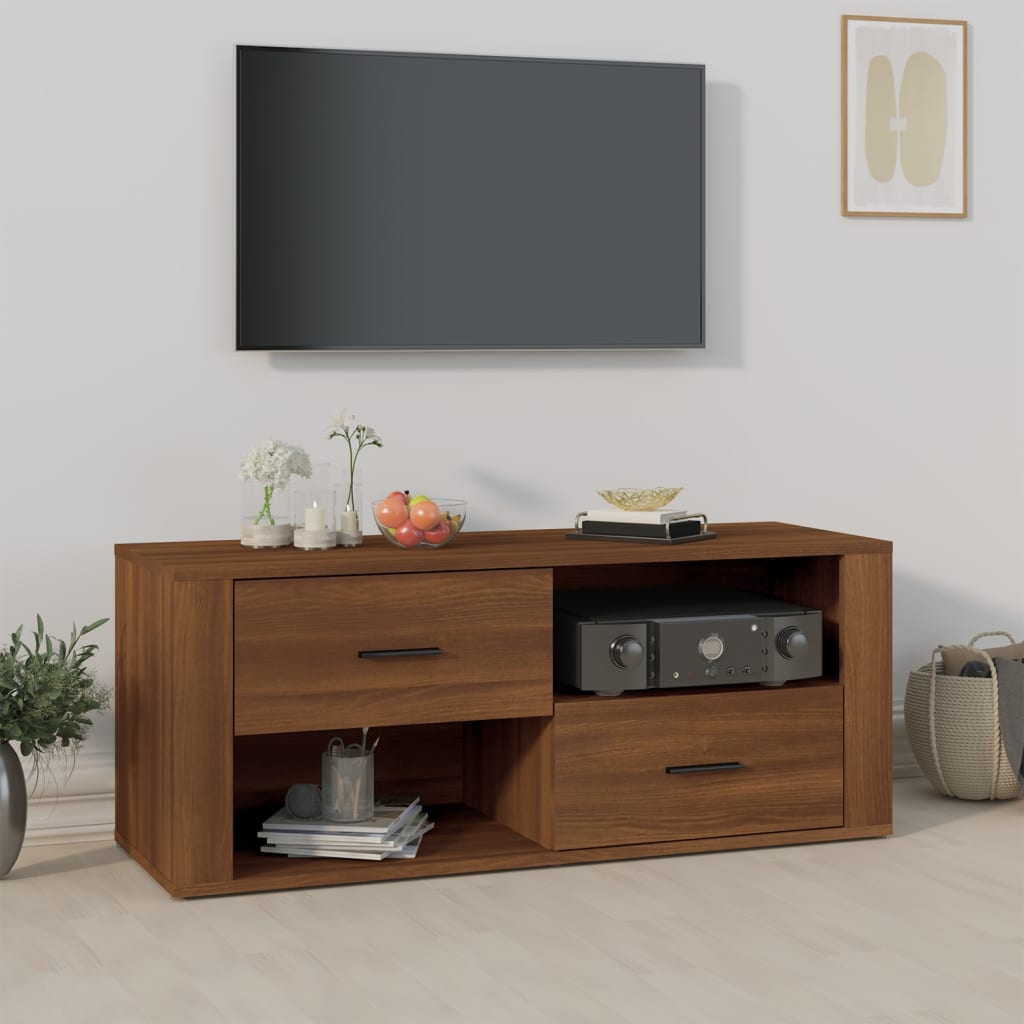 Mobile Per Tv 100X35X40 Cm Legno Multistrato