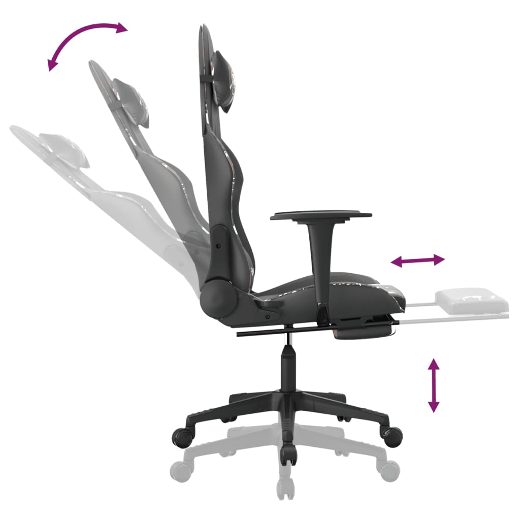 Sedia Da Gaming In Similpelle