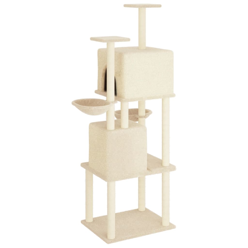 Albero Per Gatti Con Tiragraffi In Sisal 180 Cm