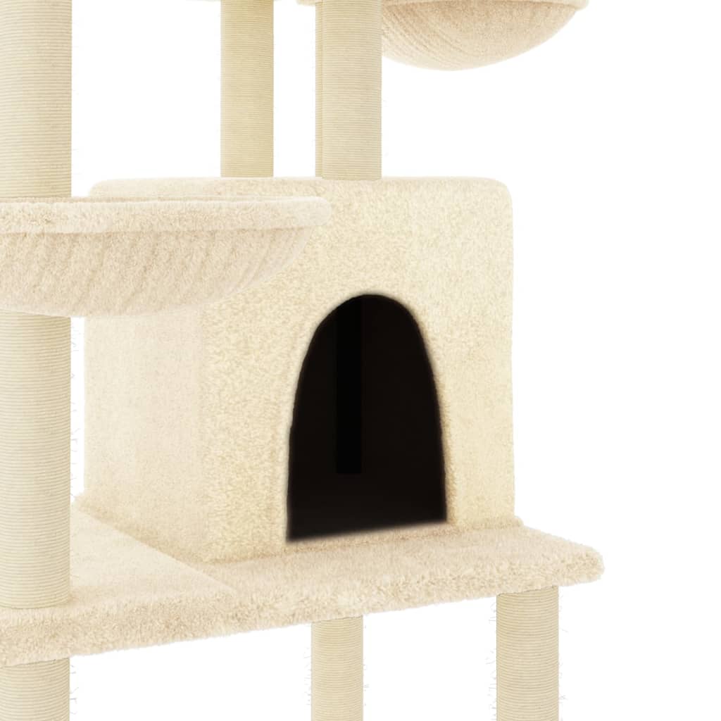 Albero Per Gatti Con Tiragraffi In Sisal 180 Cm