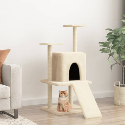 Albero Per Gatti Con Tiragraffi In Sisal 110 Cm