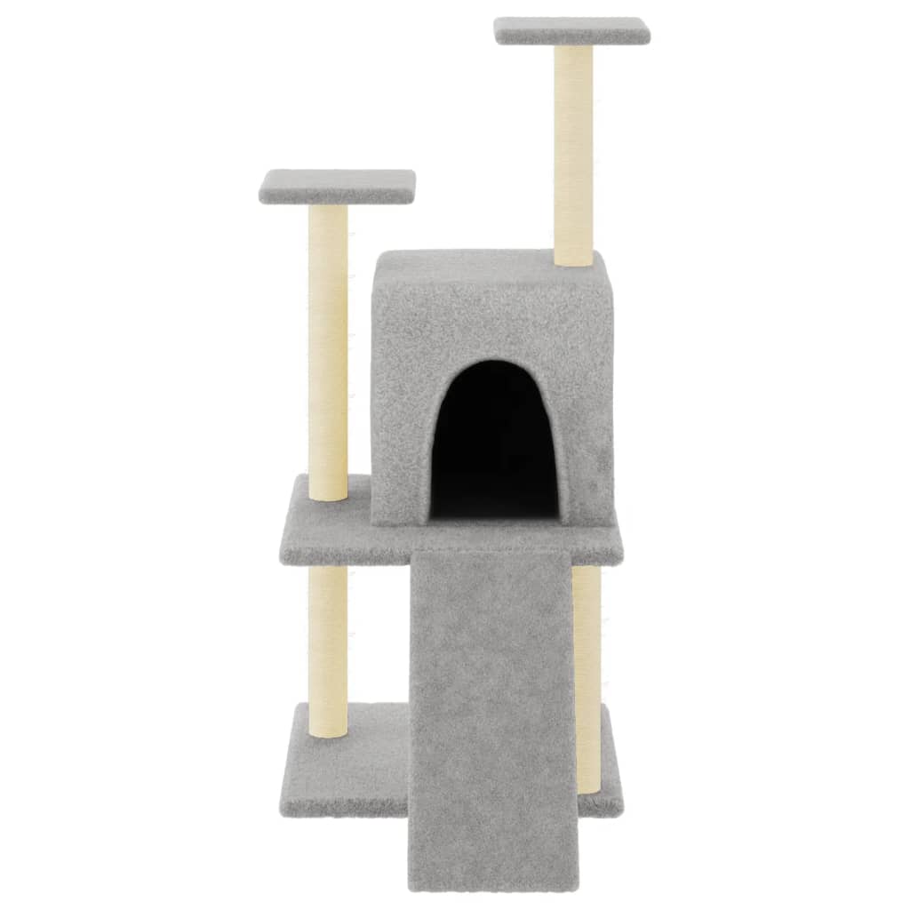 Albero Per Gatti Con Tiragraffi In Sisal 110 Cm