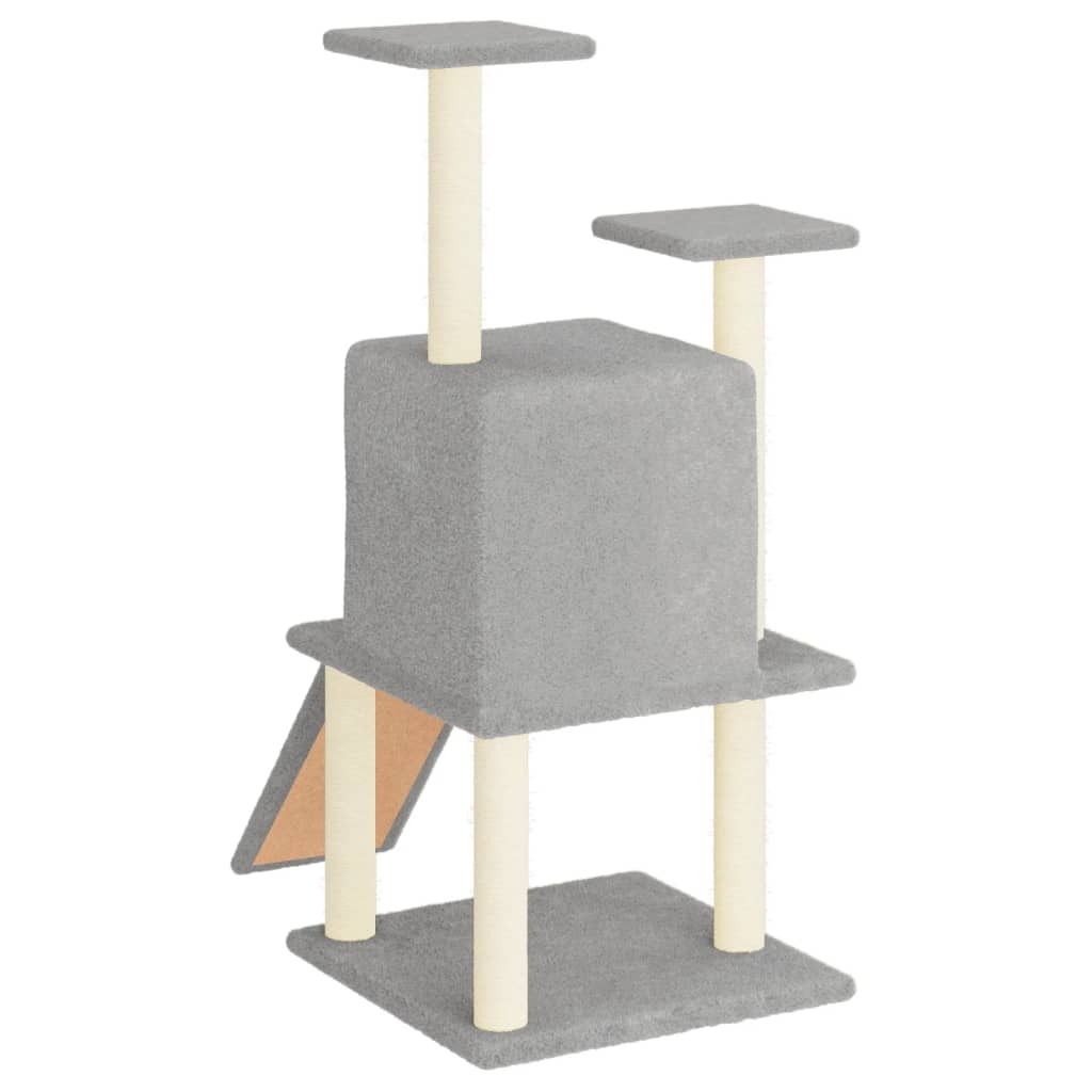 Albero Per Gatti Con Tiragraffi In Sisal 110 Cm