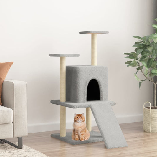 Albero Per Gatti Con Tiragraffi In Sisal 110 Cm