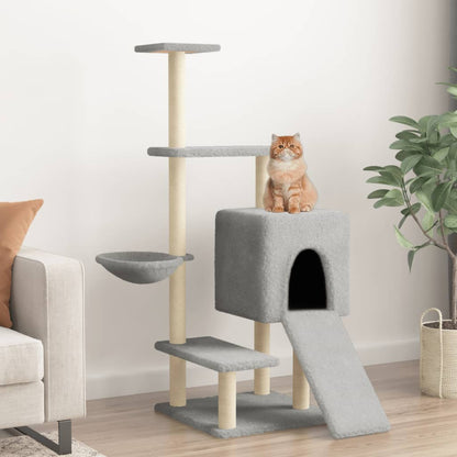 Albero Per Gatti Con Tiragraffi In Sisal 130,5 Cm