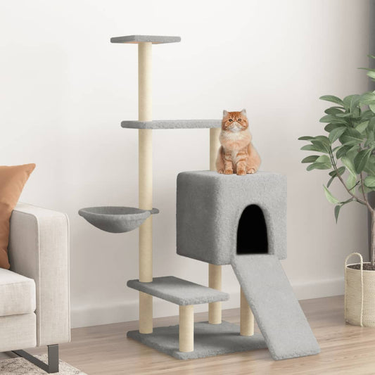 Albero Per Gatti Con Tiragraffi In Sisal 130,5 Cm
