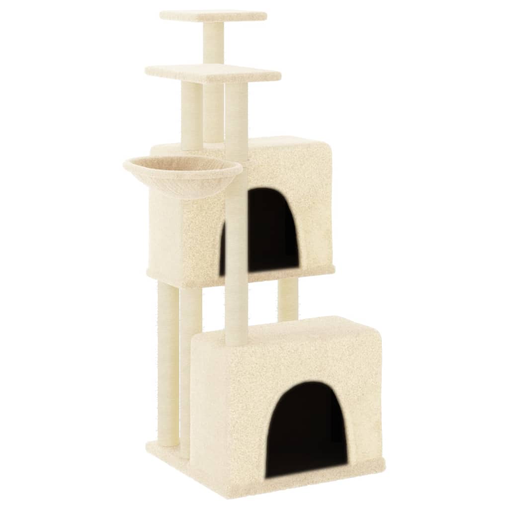 Albero Per Gatti Con Tiragraffi In Sisal 122 Cm