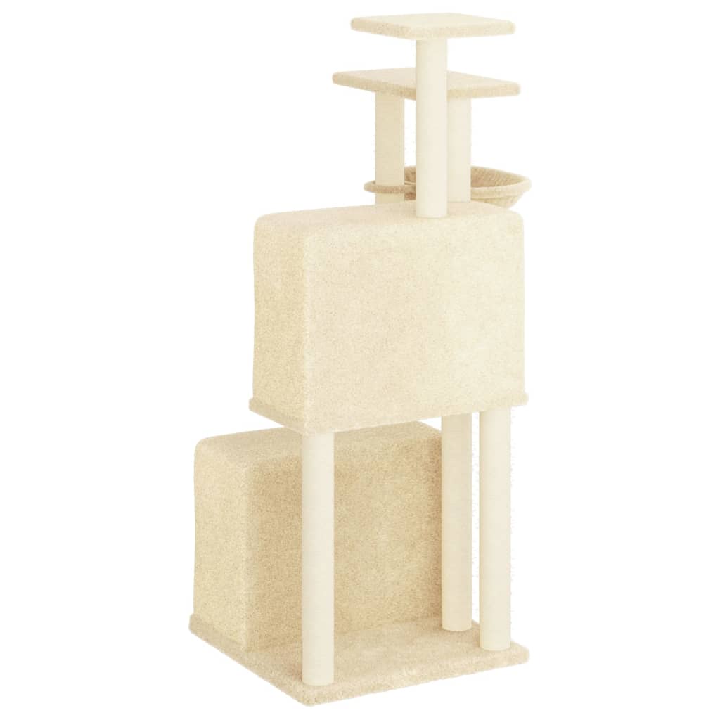 Albero Per Gatti Con Tiragraffi In Sisal 122 Cm