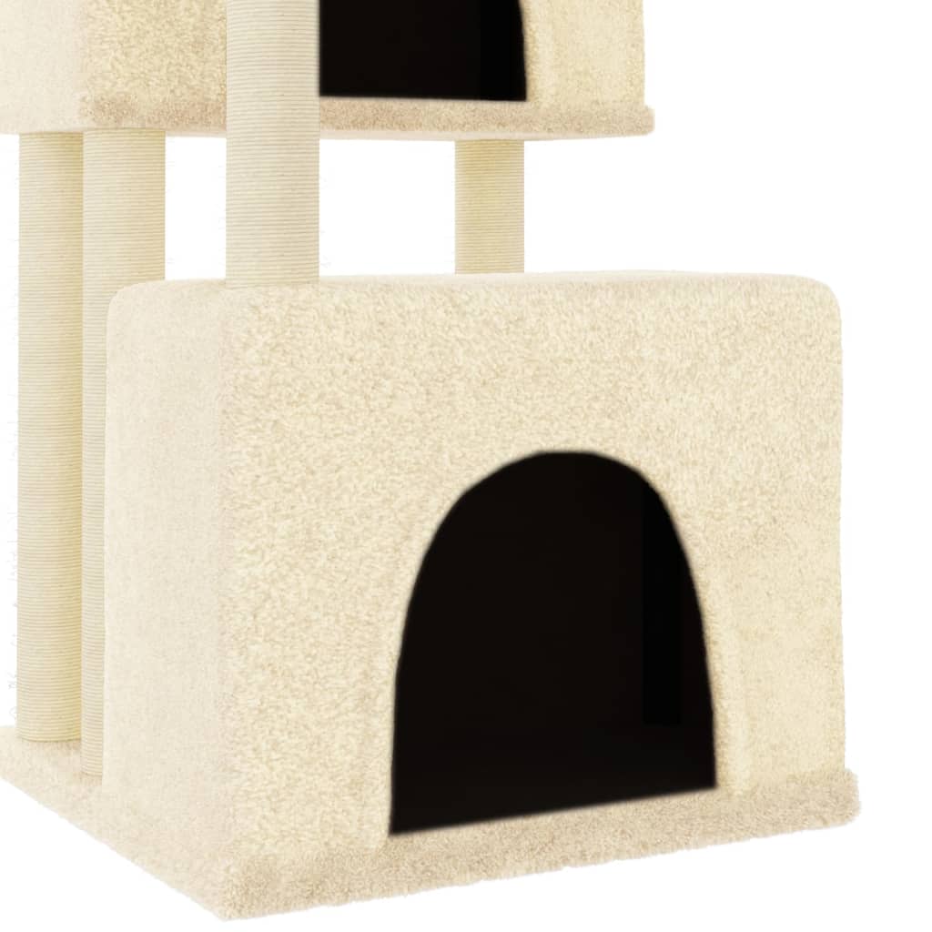 Albero Per Gatti Con Tiragraffi In Sisal 122 Cm