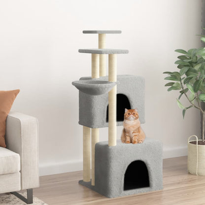Albero Per Gatti Con Tiragraffi In Sisal 122 Cm