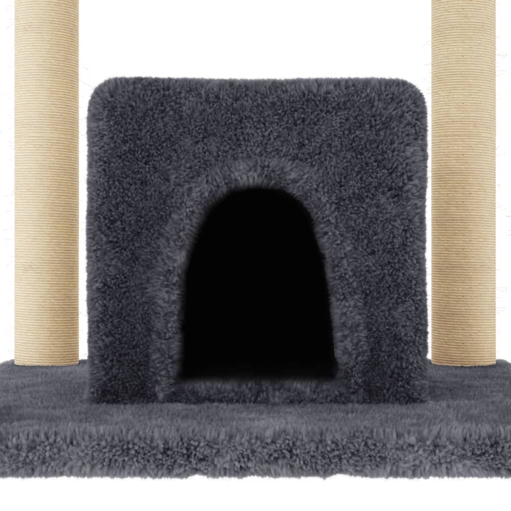 Albero Per Gatti Con Tiragraffi In Sisal 154 Cm