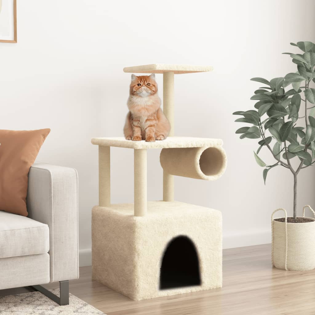 Albero Per Gatti Con Tiragraffi In Sisal 109,5 Cm